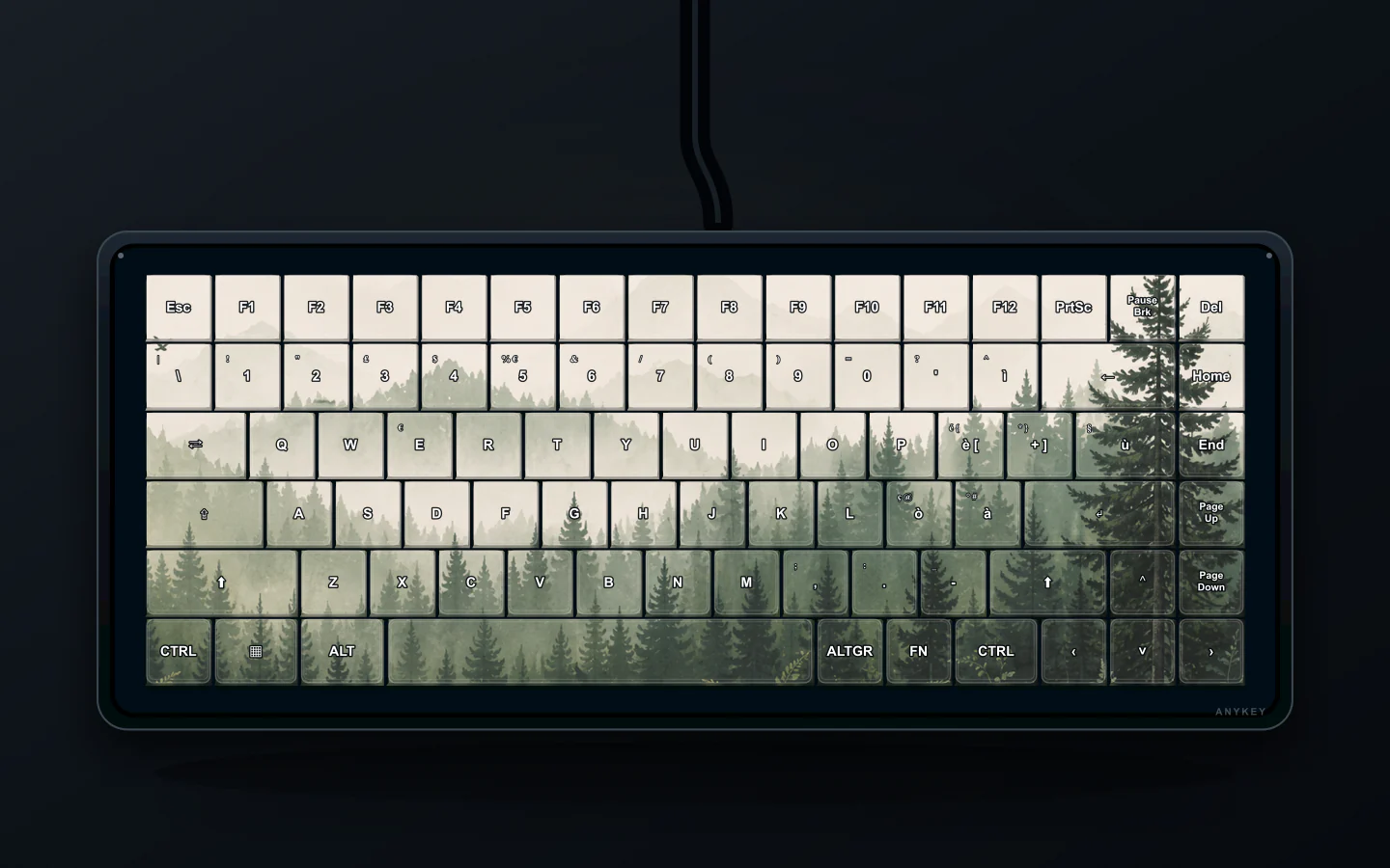 Anteprima del tema Mistwood