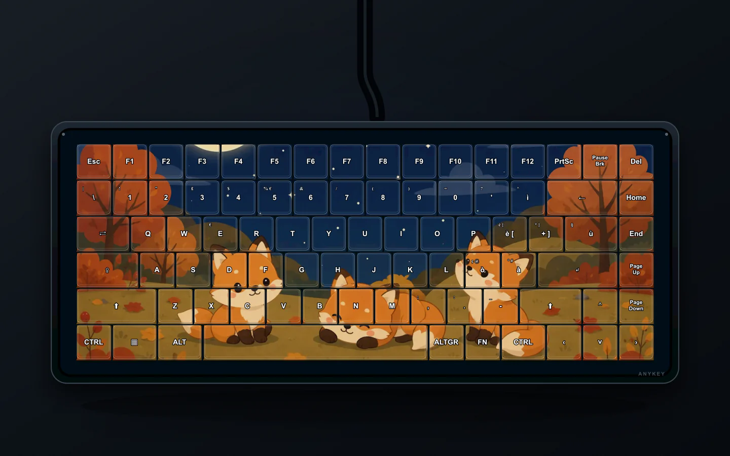 Anteprima del tema Kitsune Moon