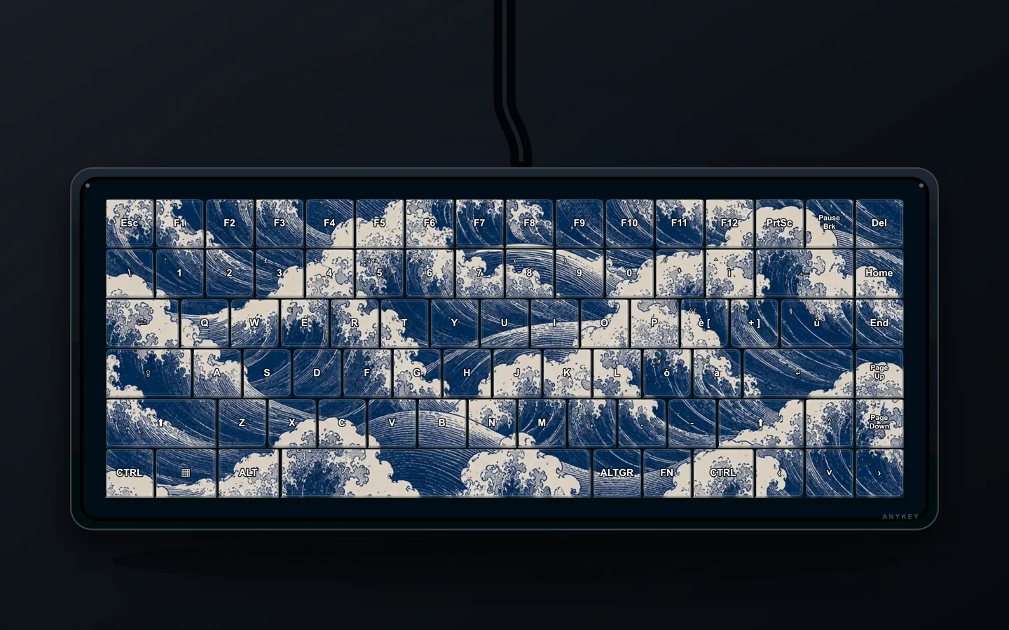 Anteprima del tema Indigo Tide