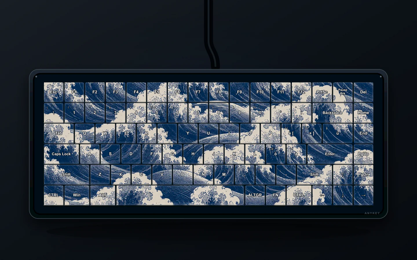 Anteprima del tema Indigo Tide