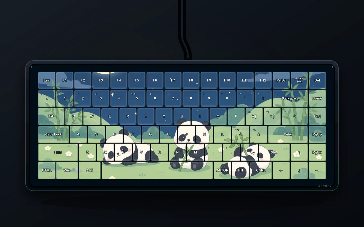 Anteprima del tema Panda Moon