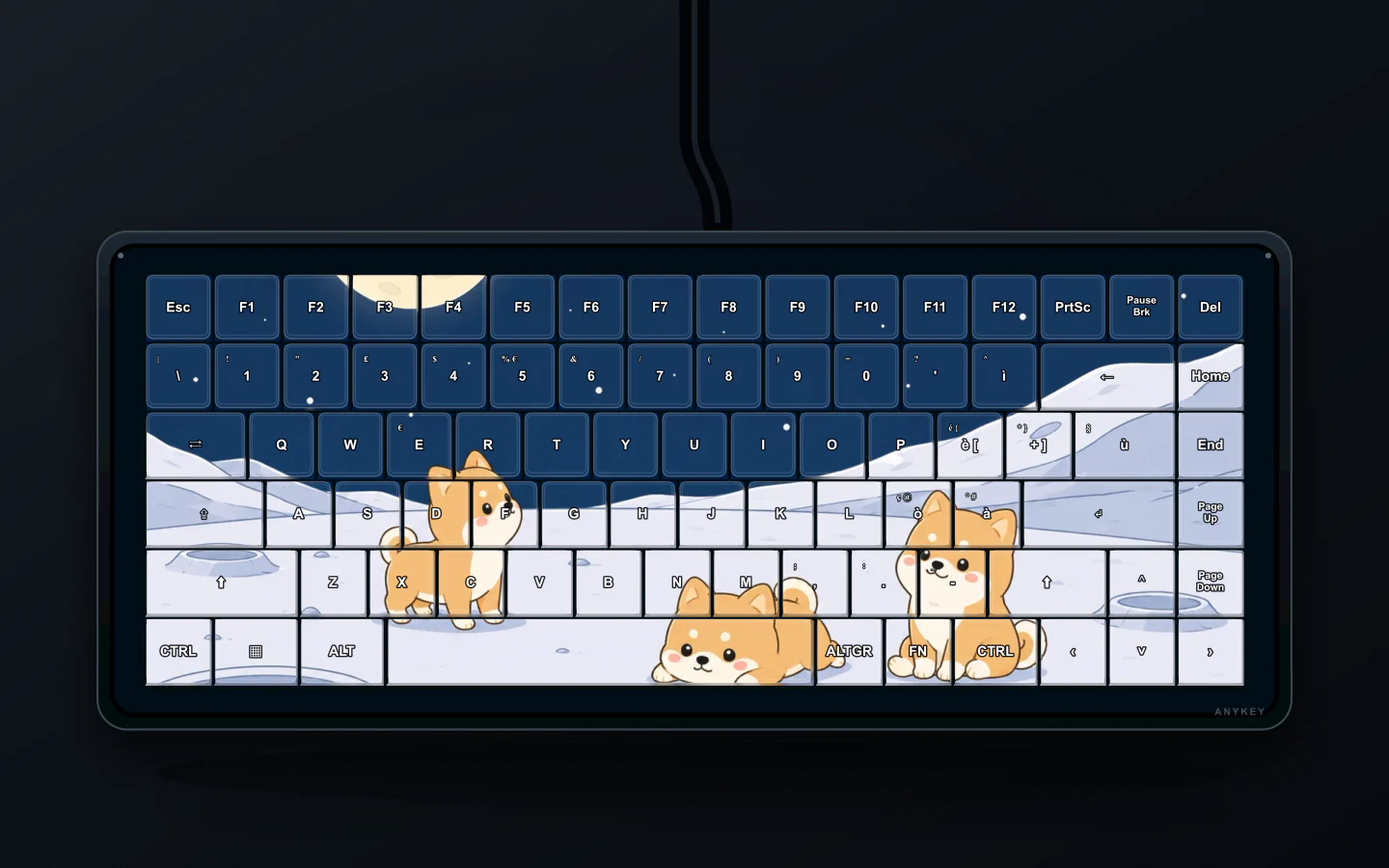 Anteprima del tema Shiba Moon